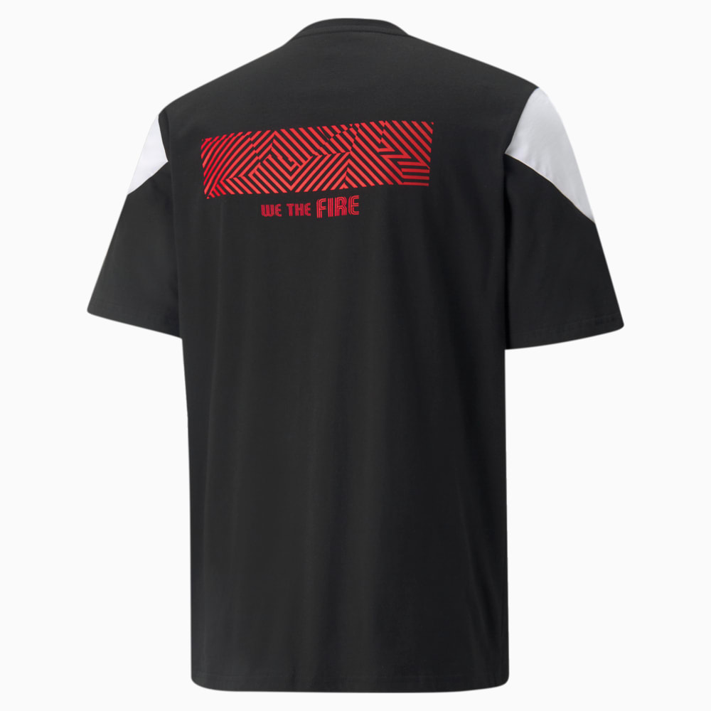 

PUMA - male - Футболка AC Milan FtblCulture Men' Football Tee – Puma Black-Tango Red –, Черный