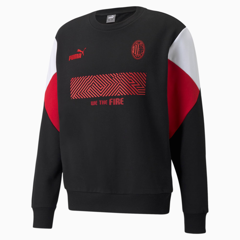 фото Толстовка acm ftblculture crew neck men's football sweatshirt puma