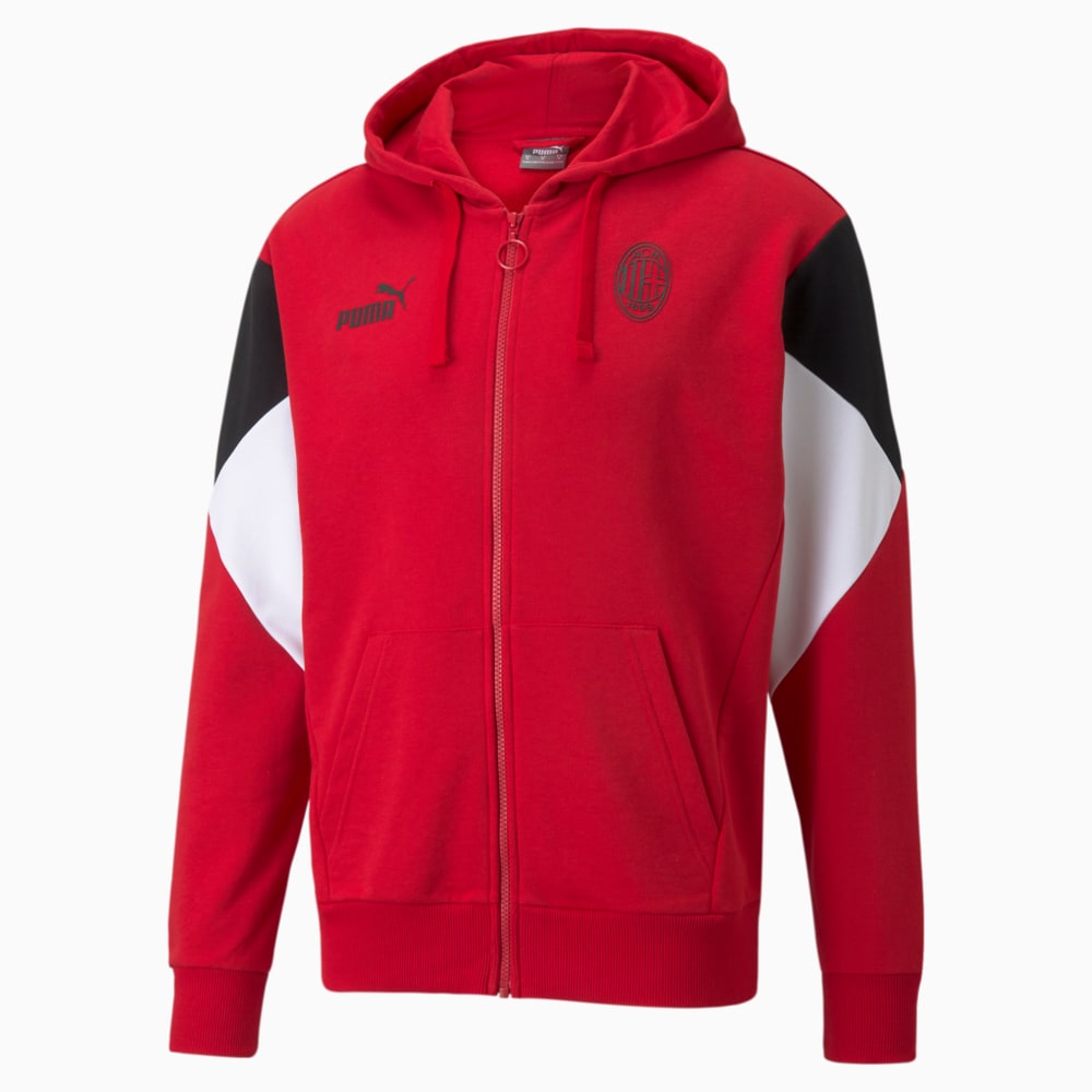 фото Толстовка ac milan ftblculture full-zip men's football hoodie puma