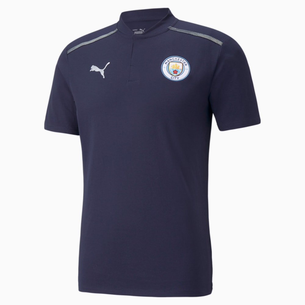 фото Поло man city casuals men's football polo shirt puma