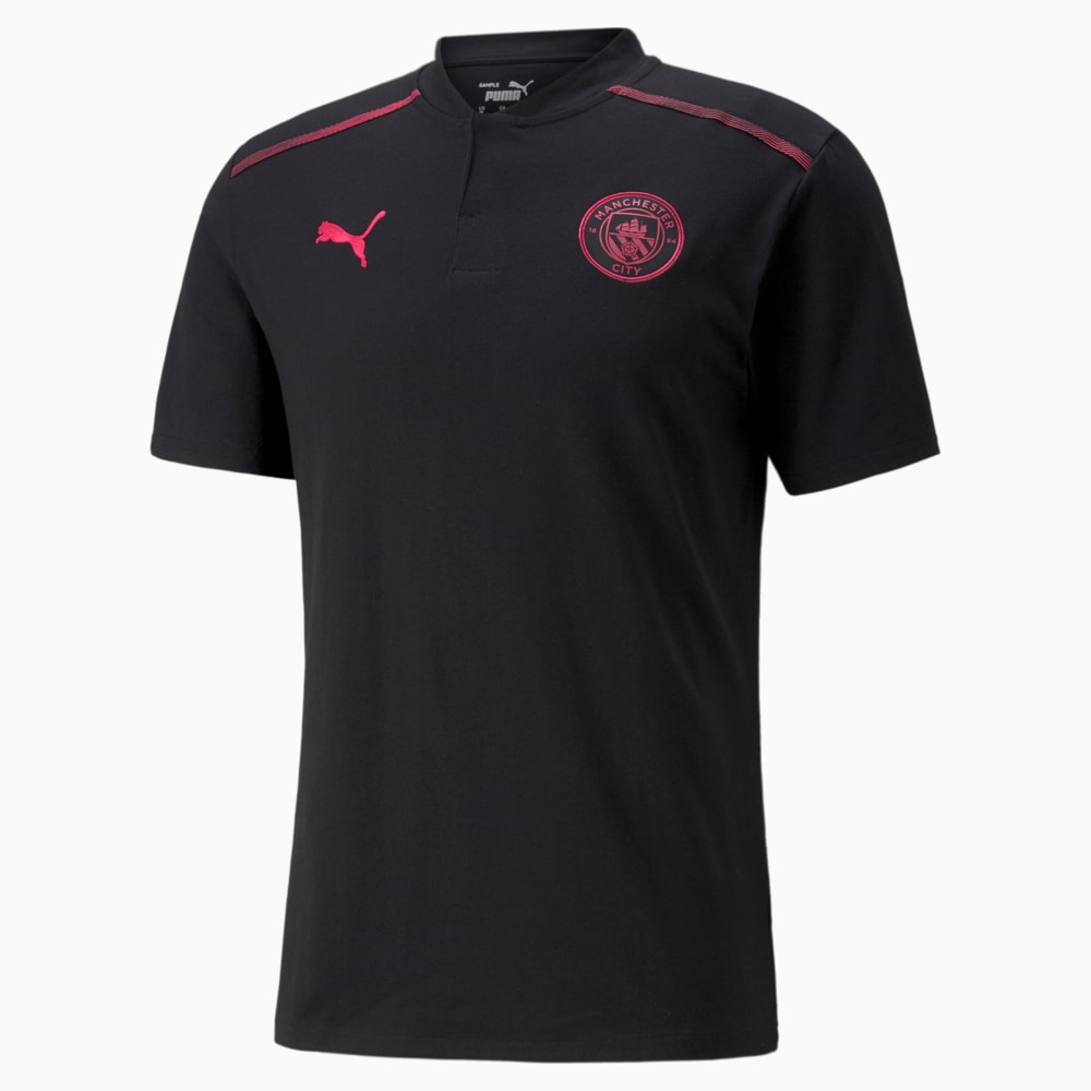 фото Поло man city casuals men's football polo shirt puma