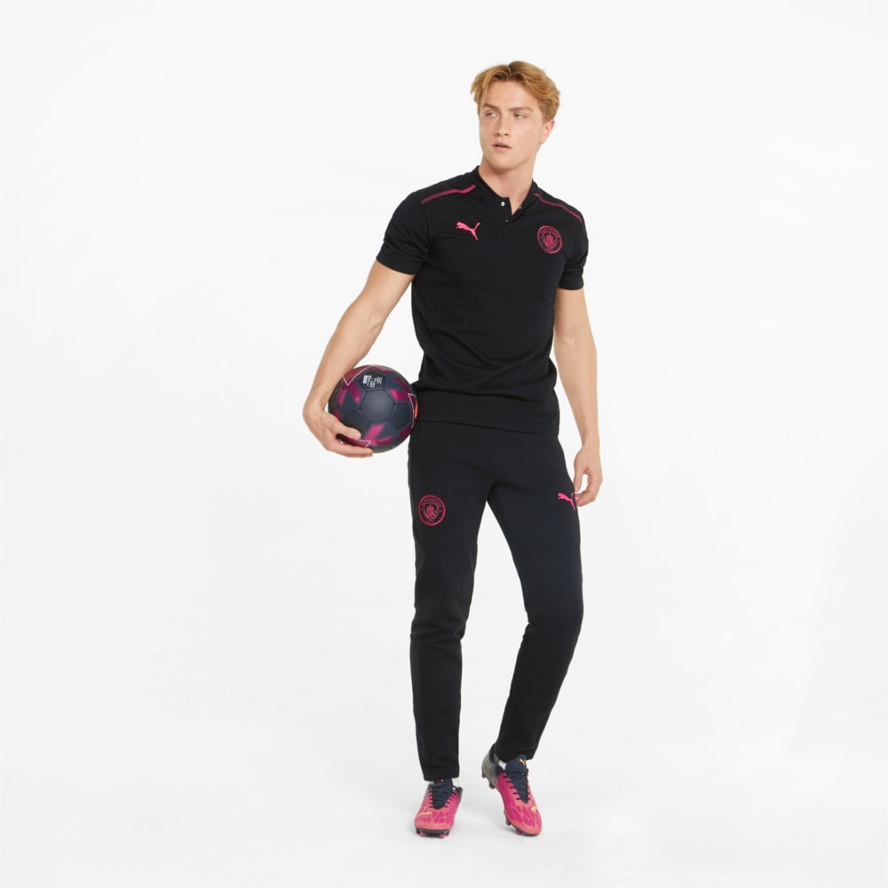 фото Поло man city casuals men's football polo shirt puma