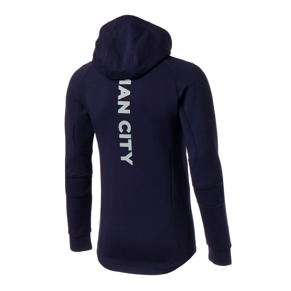 фото Толстовка man city casuals men's football hooded jacket puma