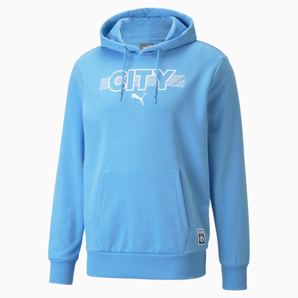 фото Толстовка man city ftblcore men's football hoodie puma