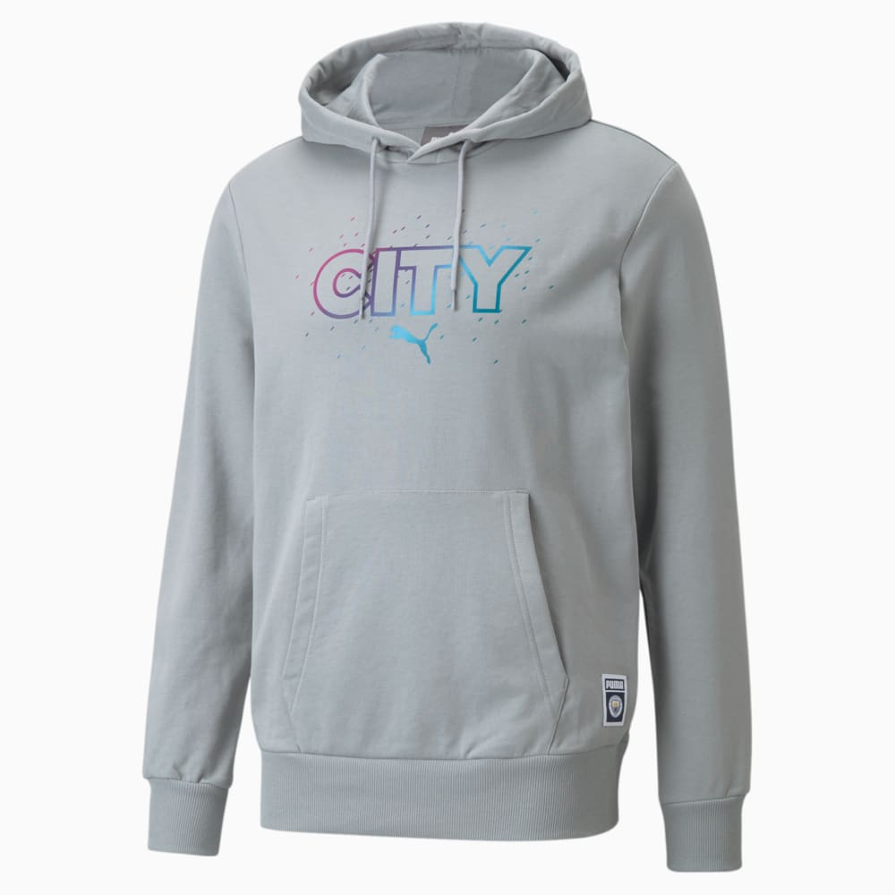 фото Толстовка man city ftblcore men's football hoodie puma