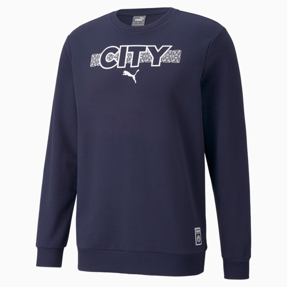 фото Толстовка man city ftblcore men's football sweater puma