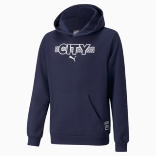Изображение Puma Детская толстовка Man City FtblCore Youth Football Hoodie