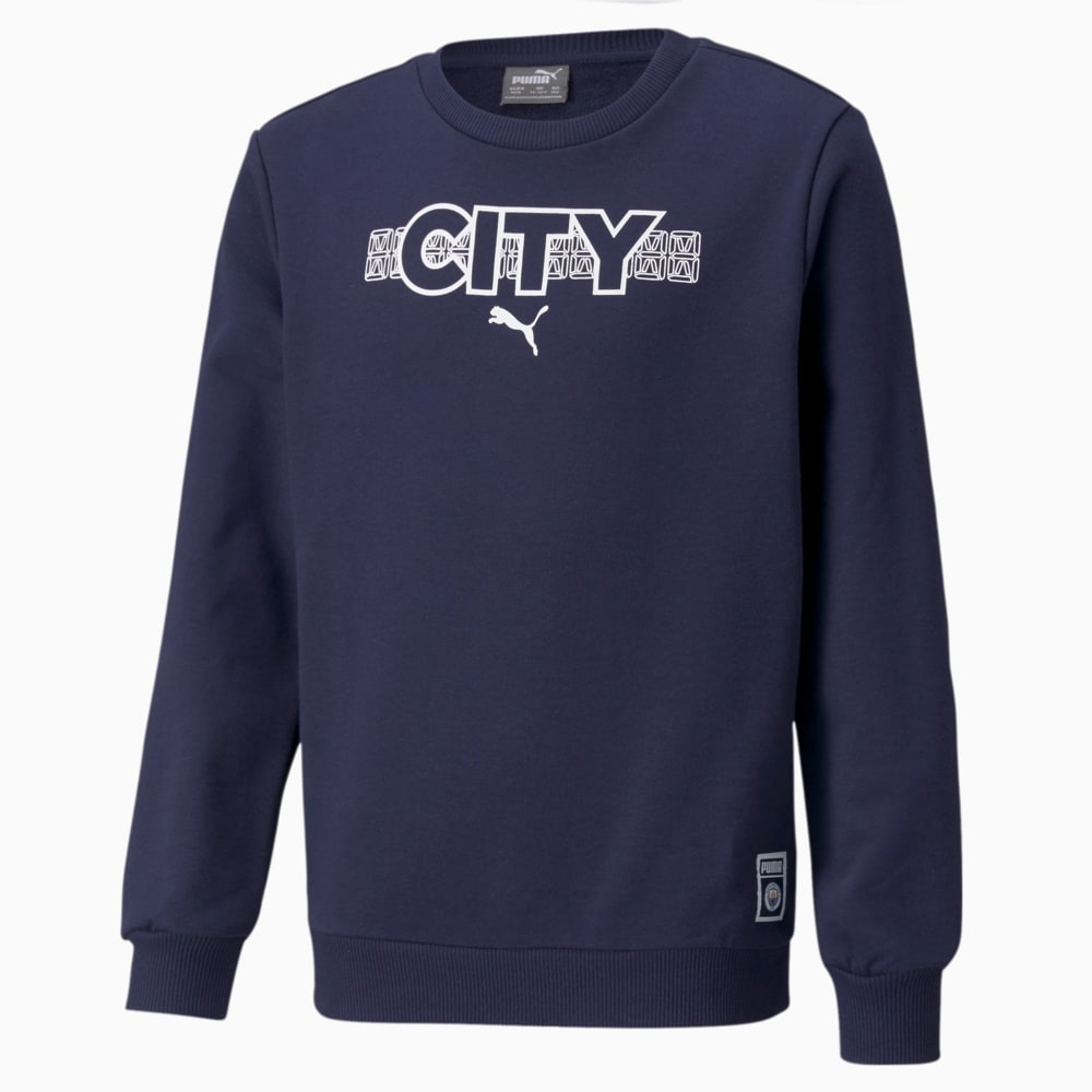 фото Детская толстовка man city ftblcore youth football sweater puma