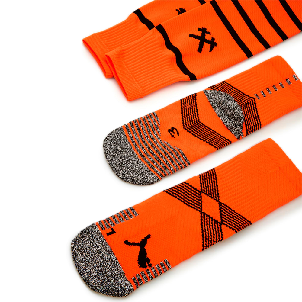 

PUMA - male - Носки FCSD Hooped Socks Promo – GOLDEN POPPY-Puma Black –, Оранжевый