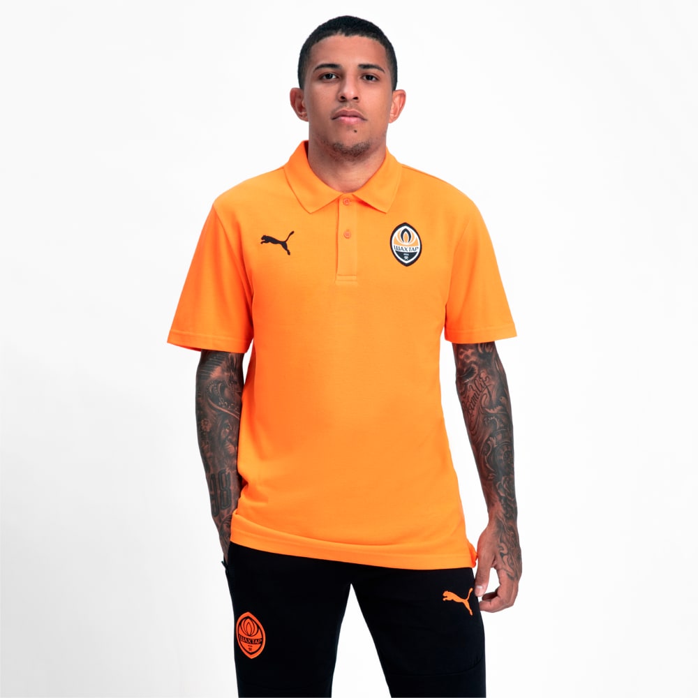 Puma orange polo cheap