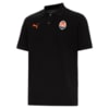 Изображение Puma Поло FCSD Badge Polo #3: Puma Black-GOLDEN POPPY