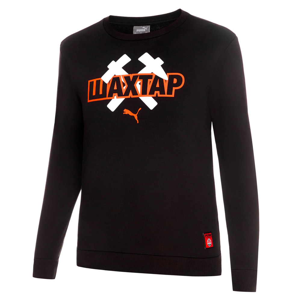 

PUMA - male - Толстовка FSCD FtblCore Crew Neck Men’s Football Sweatshirt – Puma Black-GOLDEN POPPY –, Черный