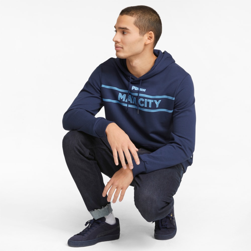 фото Толстовка man city ftbllegacy men's football hoodie puma