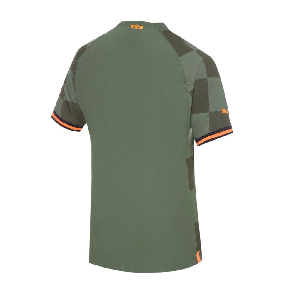 Изображение Puma Футболка FC Shakhtar Donetsk Away 22/23 Promo Jersey Men #2: Thyme-GOLDEN POPPY