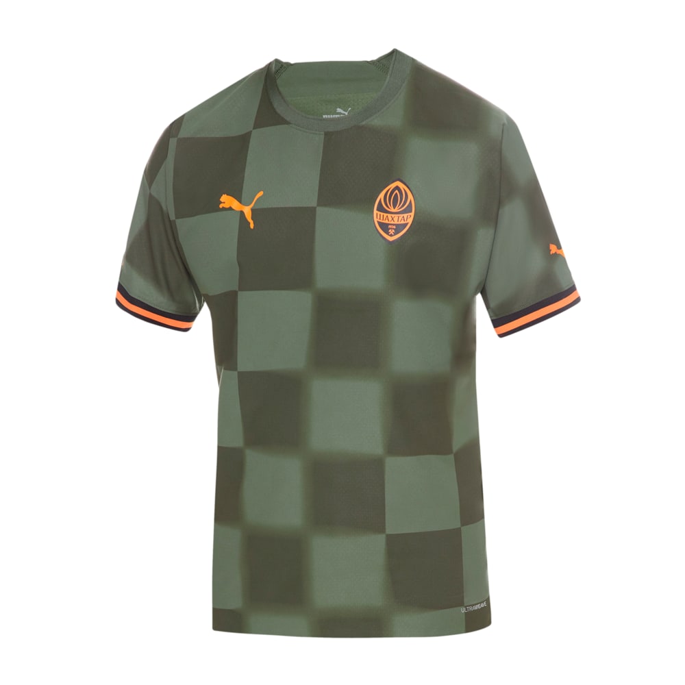 Изображение Puma Футболка FC Shakhtar Donetsk Away 22/23 Promo Jersey Men #1: Thyme-GOLDEN POPPY