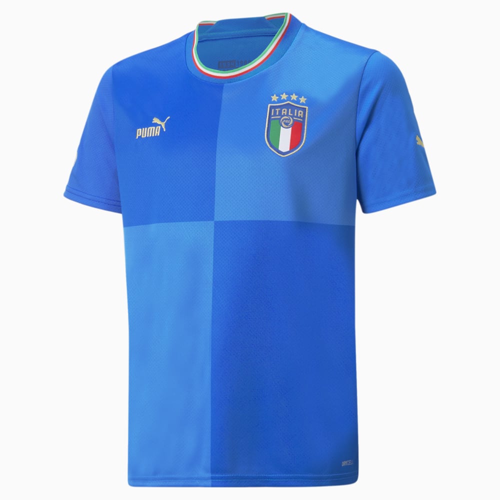 Image PUMA Camisa Itália Home 22/23 Torcedor Juvenil #1