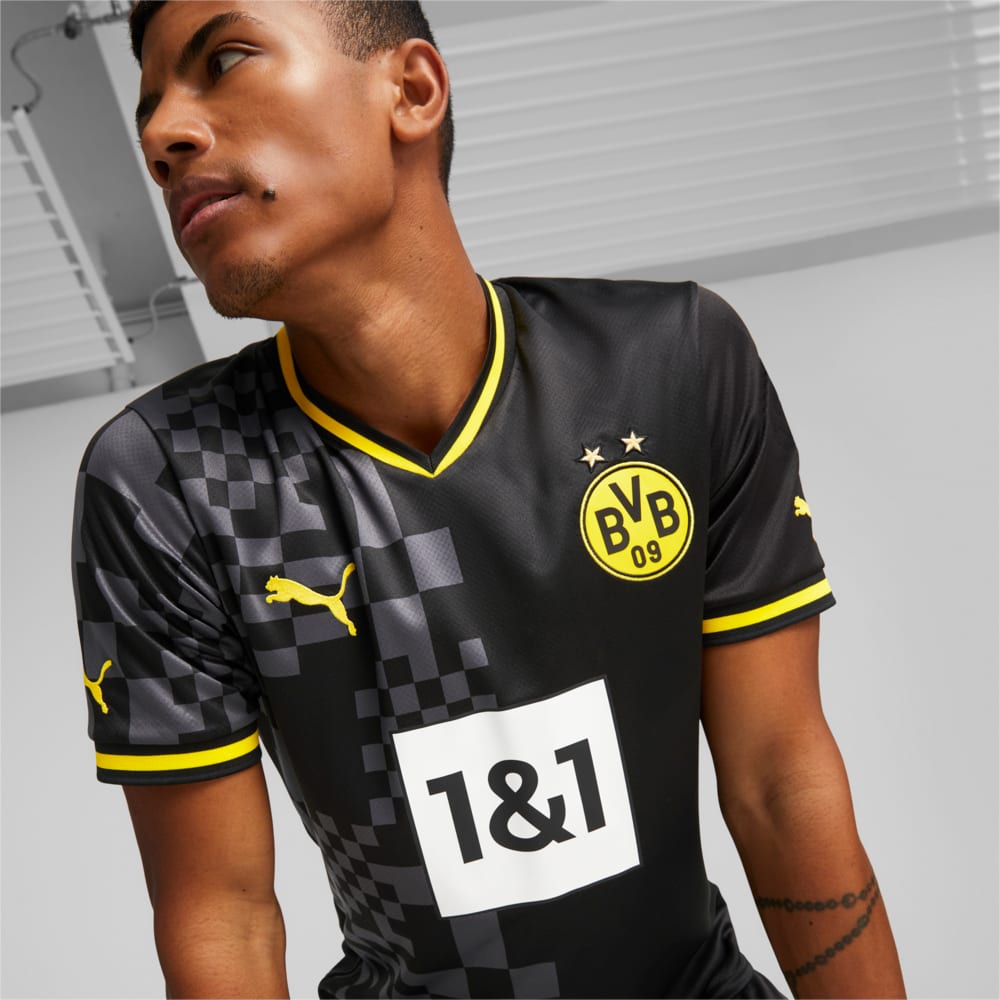 Зображення Puma Футболка Borussia Dortmund Away 22/23 Replica Jersey Men #1: Puma Black-Asphalt