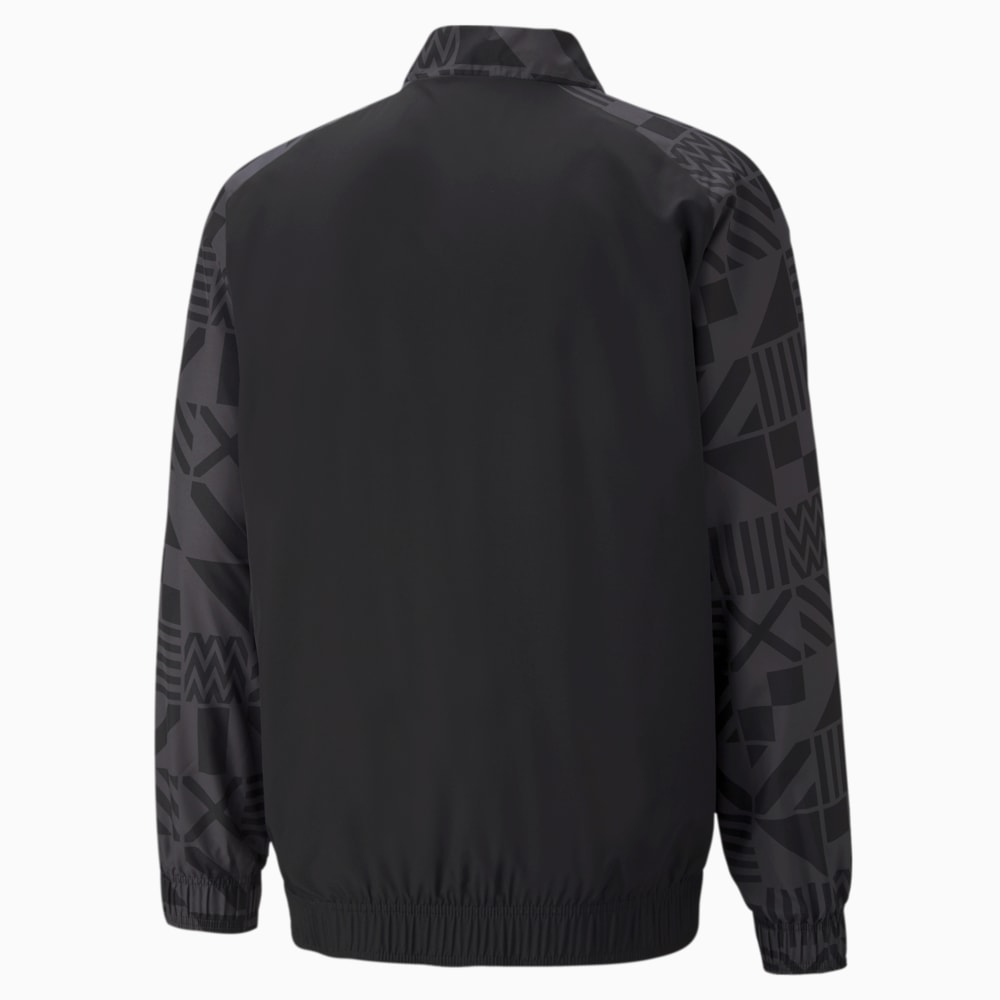 Изображение Puma Куртка FC Shakhtar Donetsk Football Prematch Jacket Men #2: Asphalt