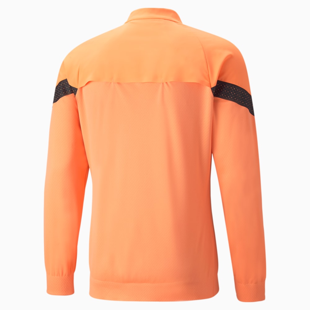 Зображення Puma Олімпійка FC Shakhtar Donetsk Football Quarter-zip Pro Training Top Men #2: Neon Citrus-Puma Black