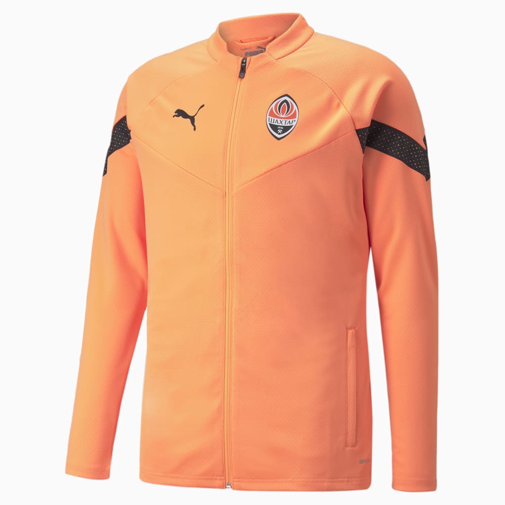 Зображення Puma Куртка FC Shakhtar Donetsk Football Training Jacket Men #1: Neon Citrus-Puma Black