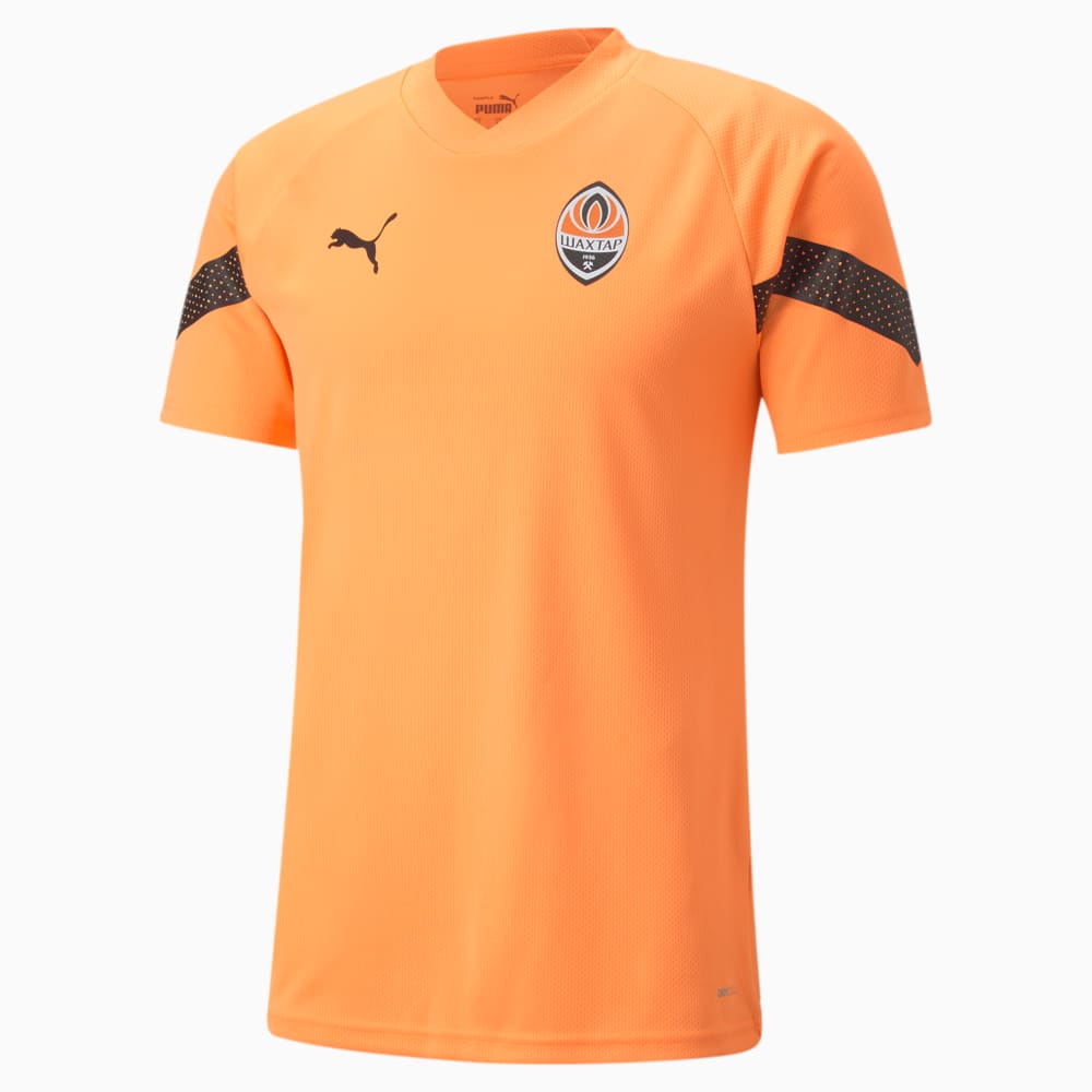 Зображення Puma Футболка FC Shakhtar Donetsk Football Training Jersey Men #1: Neon Citrus-Puma Black