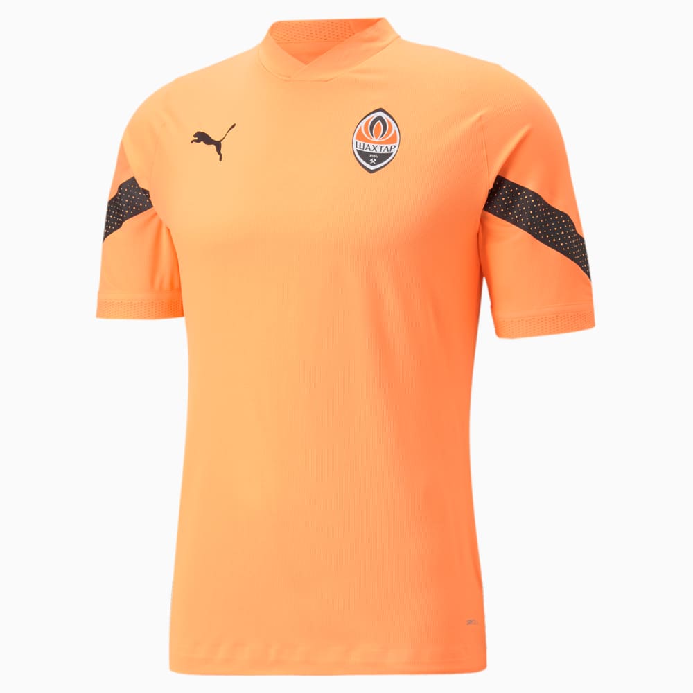 Изображение Puma Футболка FC Shakhtar Donetsk Football Pro Training Jersey Men #1: Neon Citrus-Puma Black