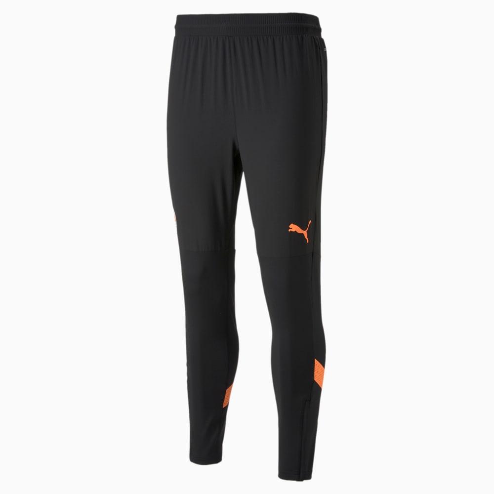 Изображение Puma Тренировочные штаны FC Shakhtar Donetsk Football Pro Training Pants Men #1: Puma Black-Neon Citrus