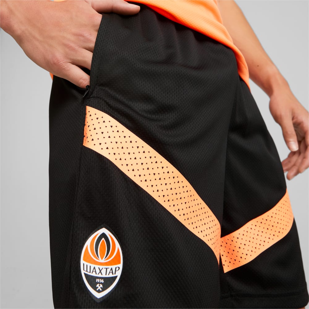 Изображение Puma Шорты FC Shakhtar Donetsk Football Training Shorts Men #1: Puma Black-Neon Citrus