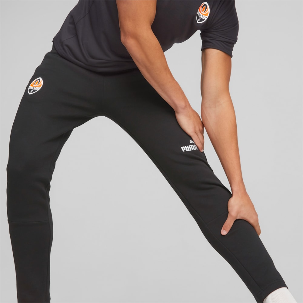 Зображення Puma Штани FC Shakhtar Donetsk Football Casuals Pants Men #1: Puma Black-Puma White