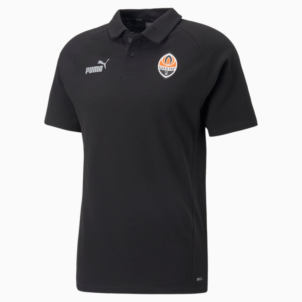 Зображення Puma Футболка поло FC Shakhtar Donetsk Football Casuals Polo Shirt Men #1: Puma Black-Puma White