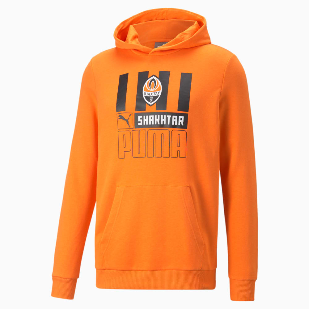 Зображення Puma Худі FC Shakhtar Donetsk Football ftblCore Hoodie Men #1: GOLDEN POPPY-Puma Black