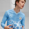 Image Puma Manchester City F.C. Home Replica Long-Sleeve Jersey Men #3