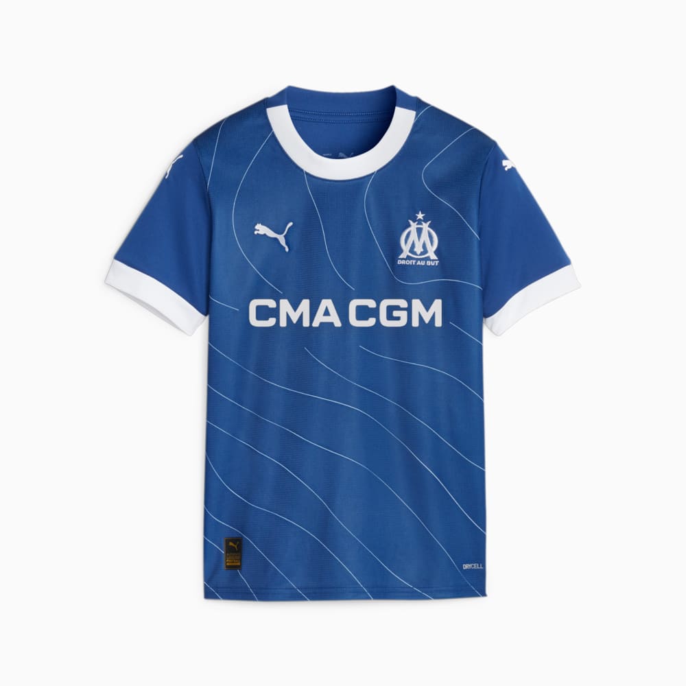 Camisa Olympique de Marseille 23/24 AWAY Masculina, Azul