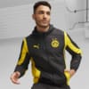 Görüntü Puma BORUSSIA Dortmund Prematch Erkek Dokuma Futbol Ceketi #1
