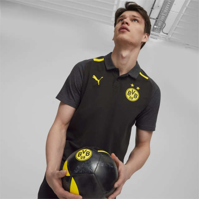 Image Puma Borussia Dortmund Casuals Football Polo Shirt Men