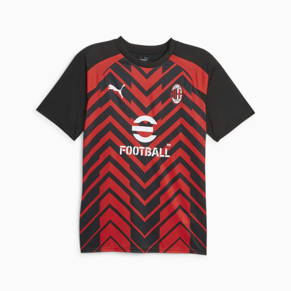 Image PUMA Camisa Pré-Jogo AC Milan Masculina #1