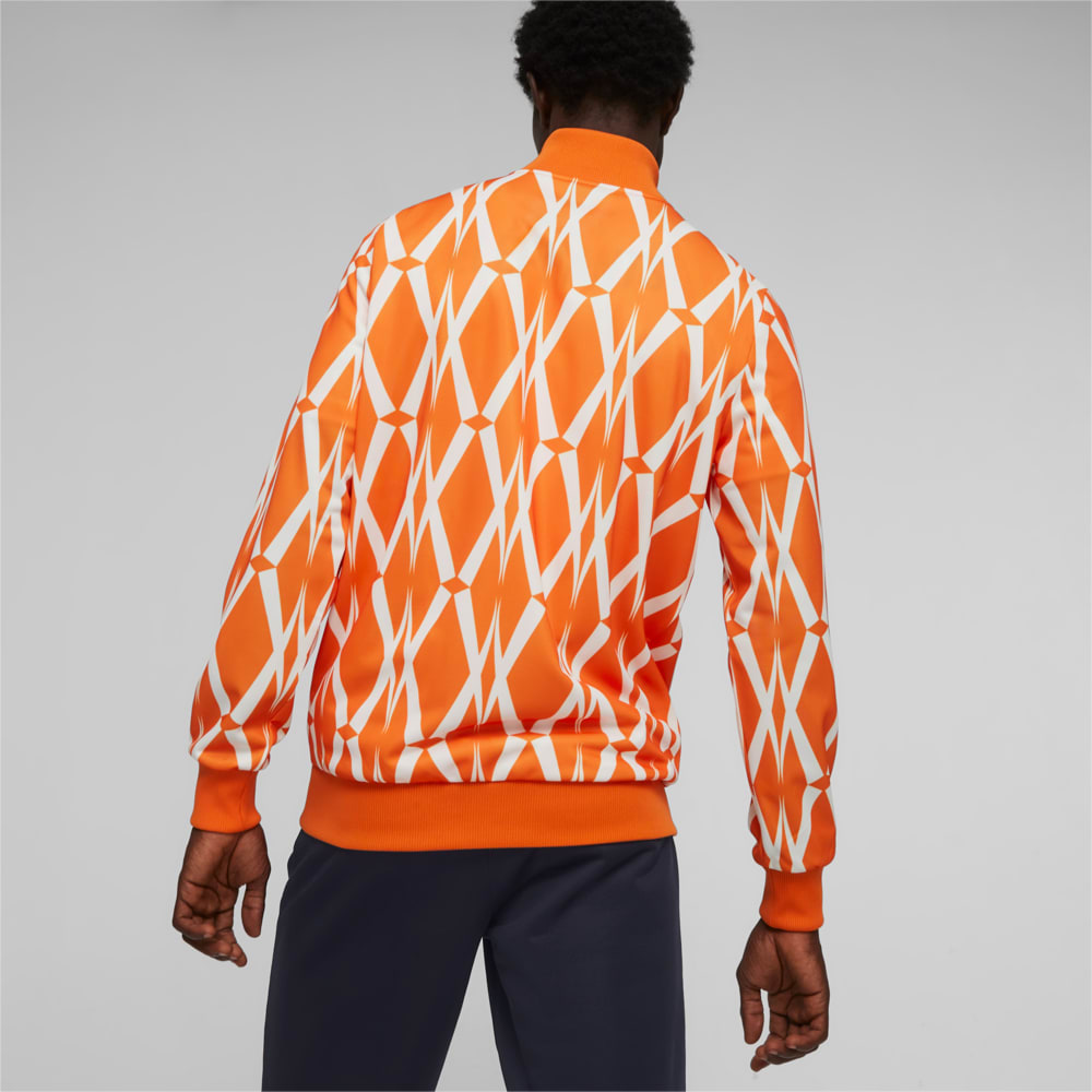 Puma orange track jacket store