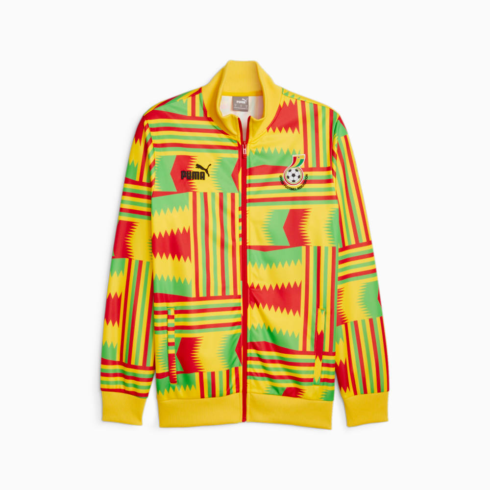 Yellow track jacket sales