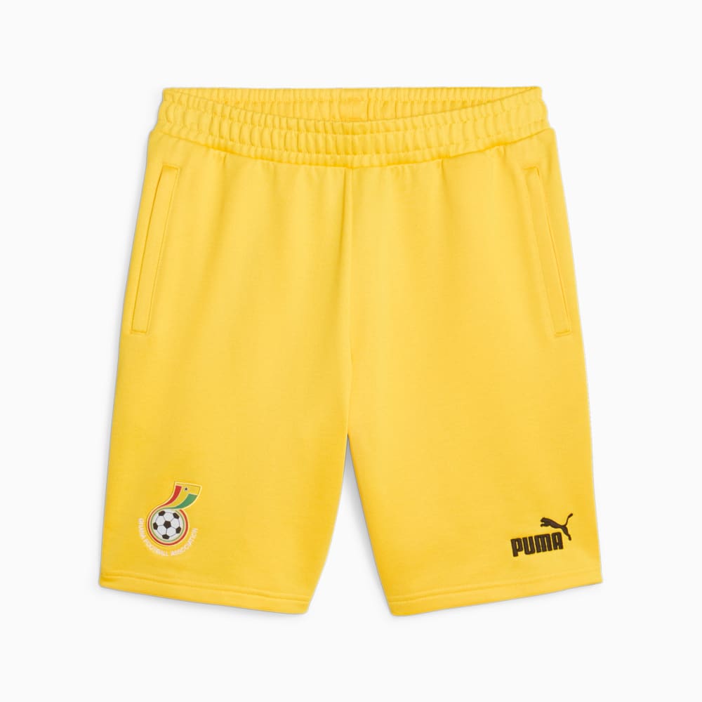 Yellow hot sale puma shorts