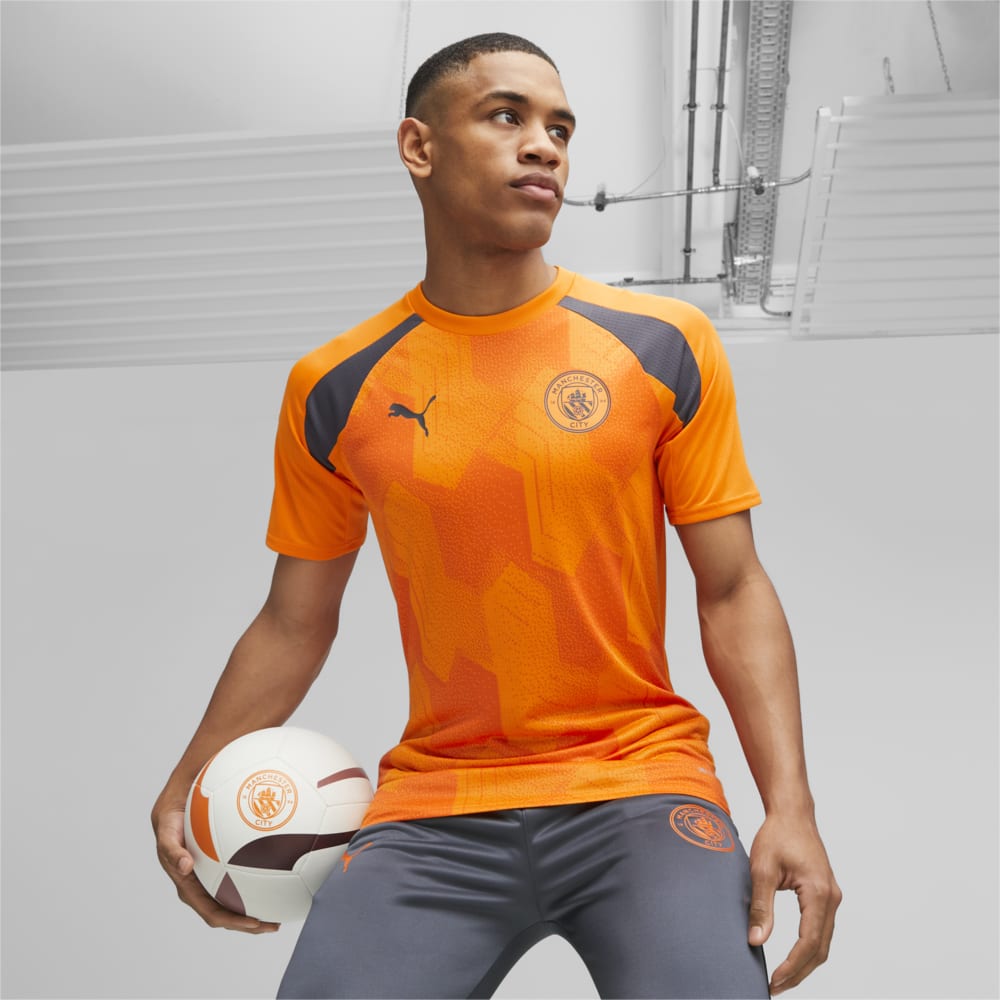 Image PUMA Camisa Pré-Jogo Manchester City Masculina #1