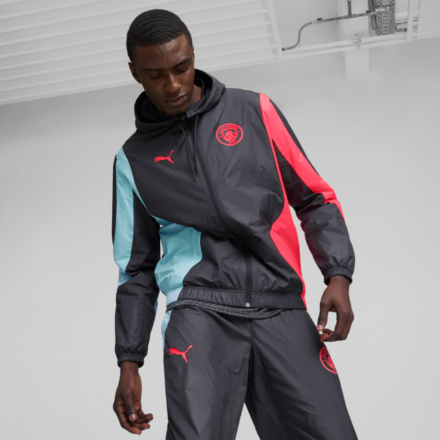 Imagen PUMA Chaqueta himno Manchester City F.C. prepartido para hombre