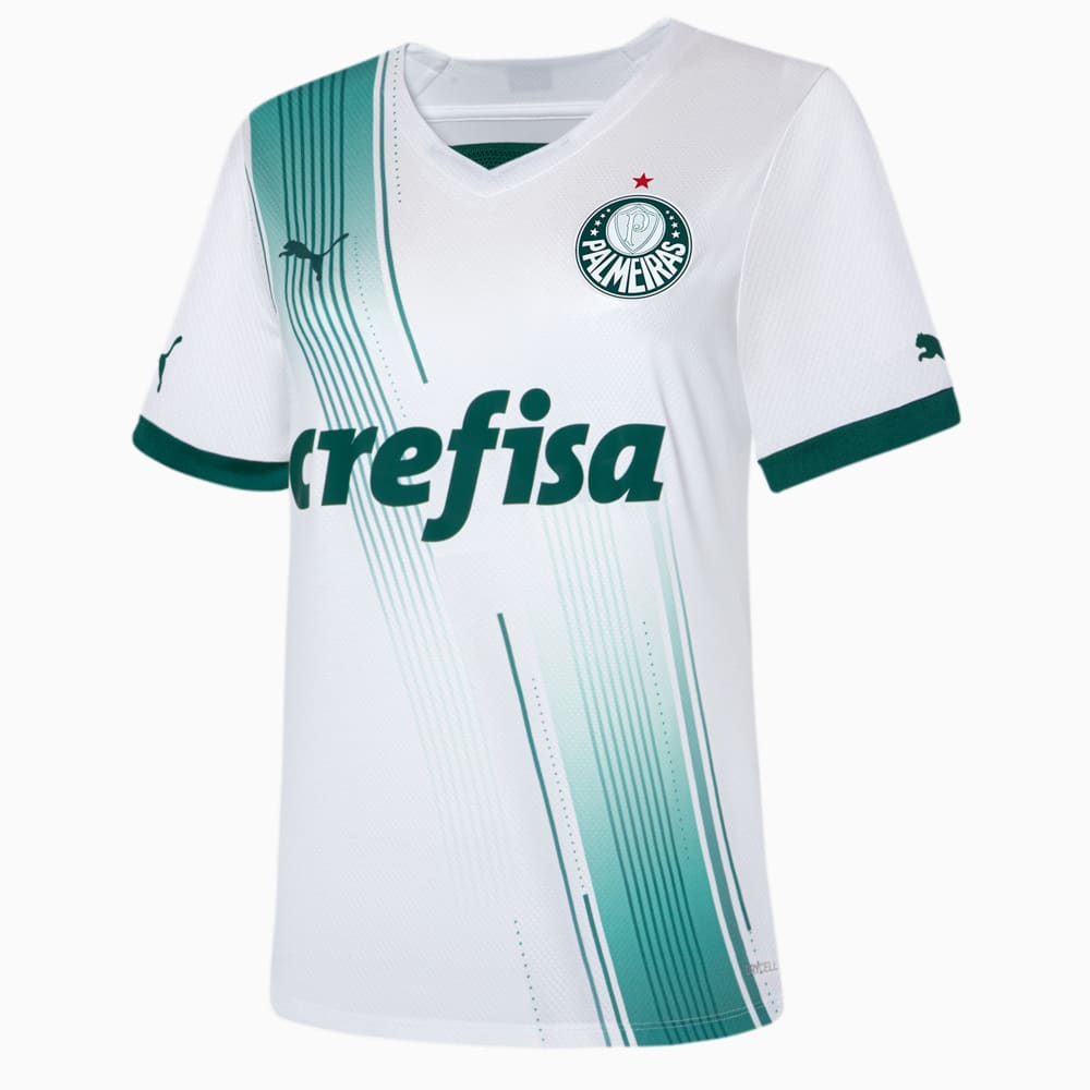 Image PUMA Camisa Palmeiras 2023 Torcedor Away Feminina #1