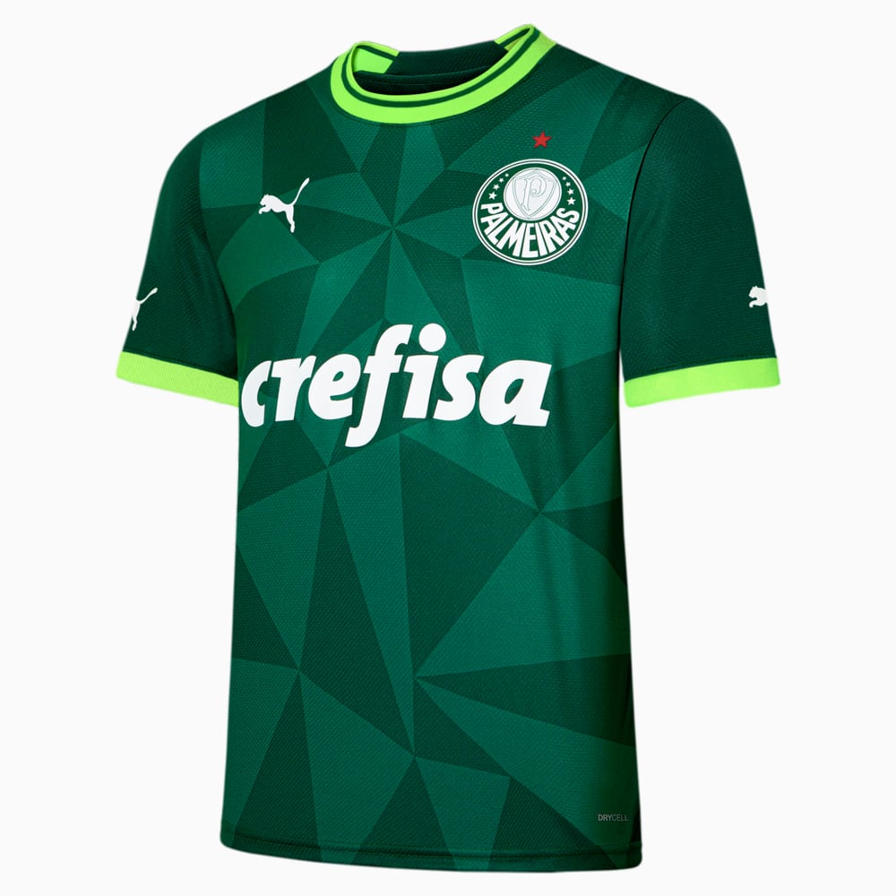 Image PUMA Camisa Palmeiras 2023 Torcedor Home Masculina #1