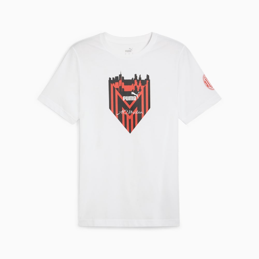 AC Milan Ftblicons T shirt Beyaz Puma Sku 774029 11 PUMA