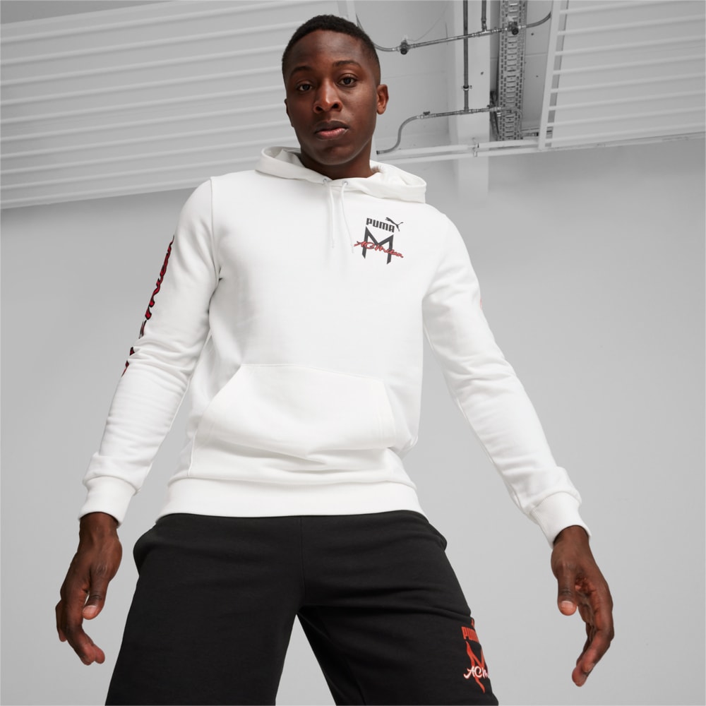 Görüntü Puma AC MILAN Ftblicons Kapüşonlu Sweatshirt #1