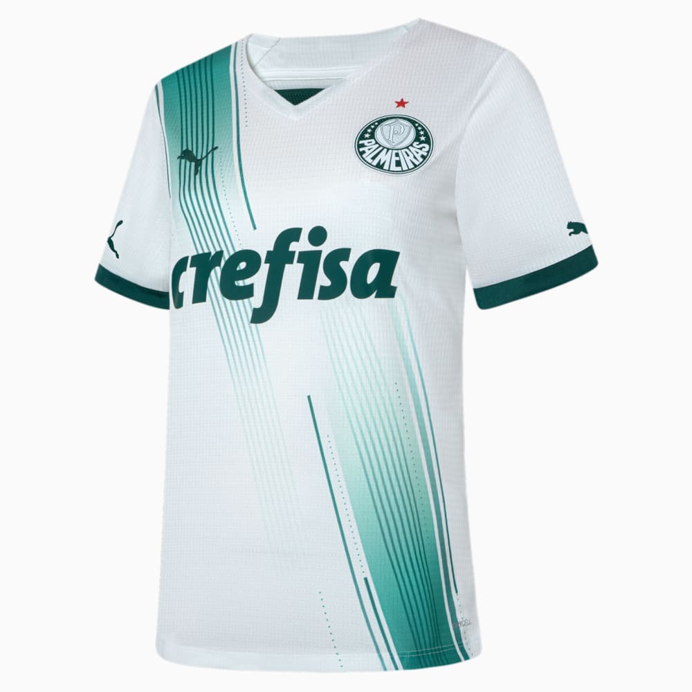Camisa Palmeiras Jogador Away Feminina Branco PUMA Ref 774332_01