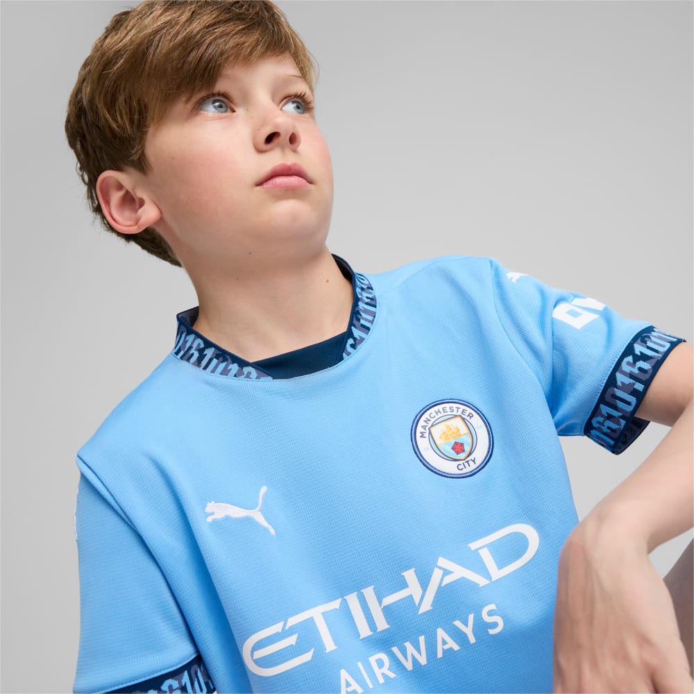 Image Puma Manchester City 24/25 Home Jersey Youth #2