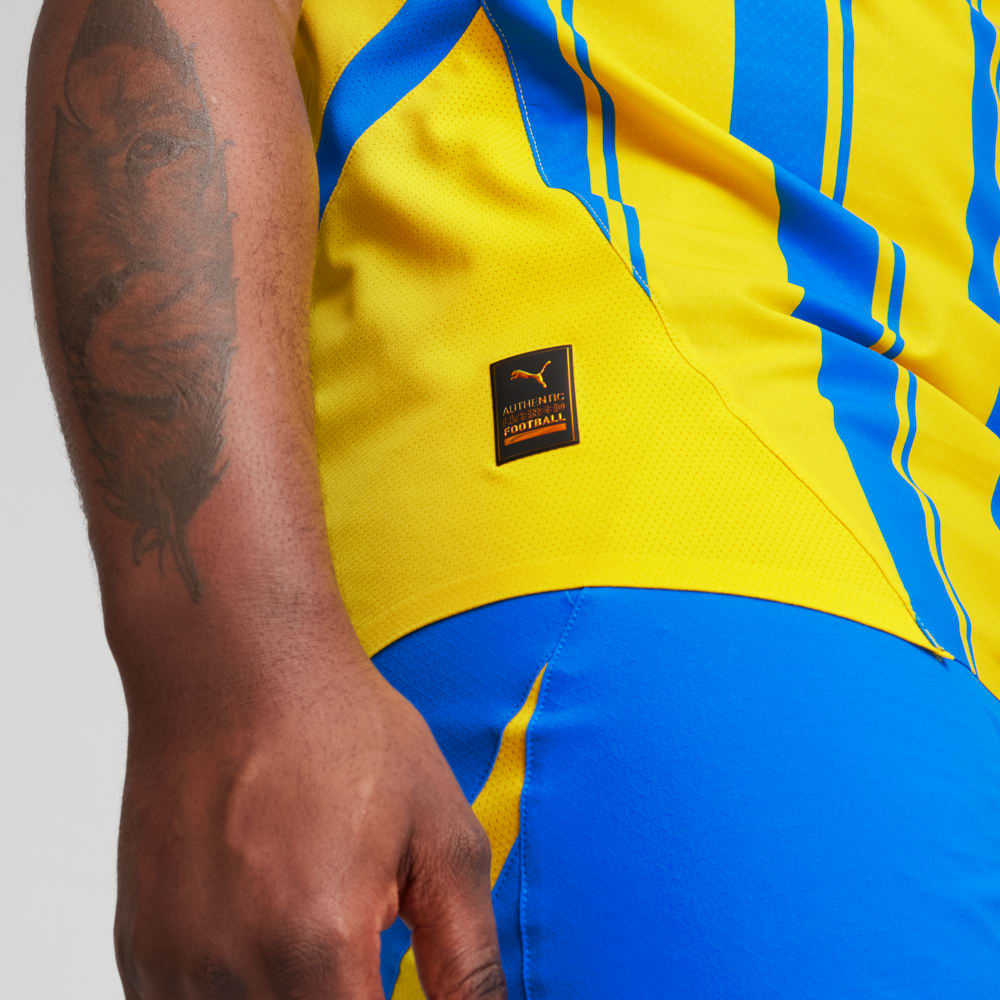 Изображение Puma Футболка FC Shakhtar Donetsk 24/25 Third Jersey Men (Authentic) #2: Racing Blue-Faster Yellow