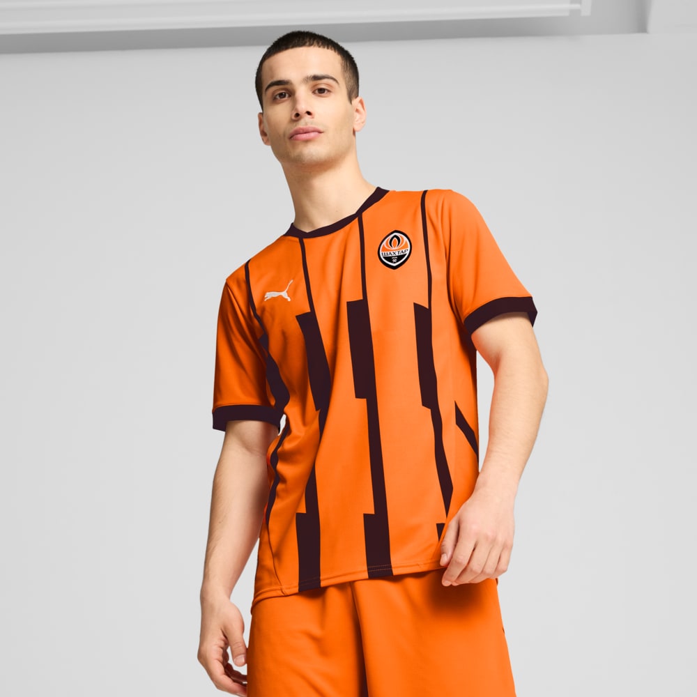 Зображення Puma Футболка FC Shakhtar Donetsk 24/25 Home Jersey Men #1: Rickie Orange-PUMA Black