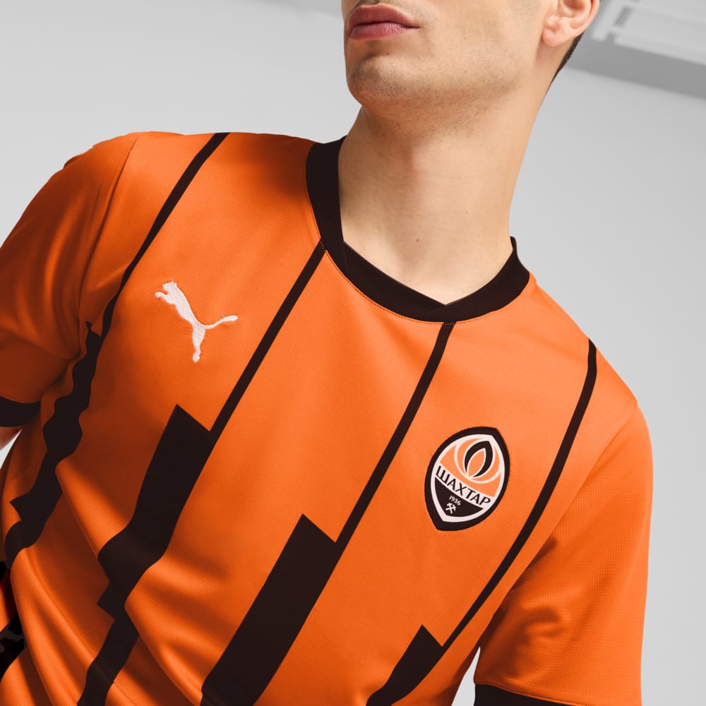 Зображення Puma Футболка FC Shakhtar Donetsk 24/25 Home Jersey Men #2: Rickie Orange-PUMA Black